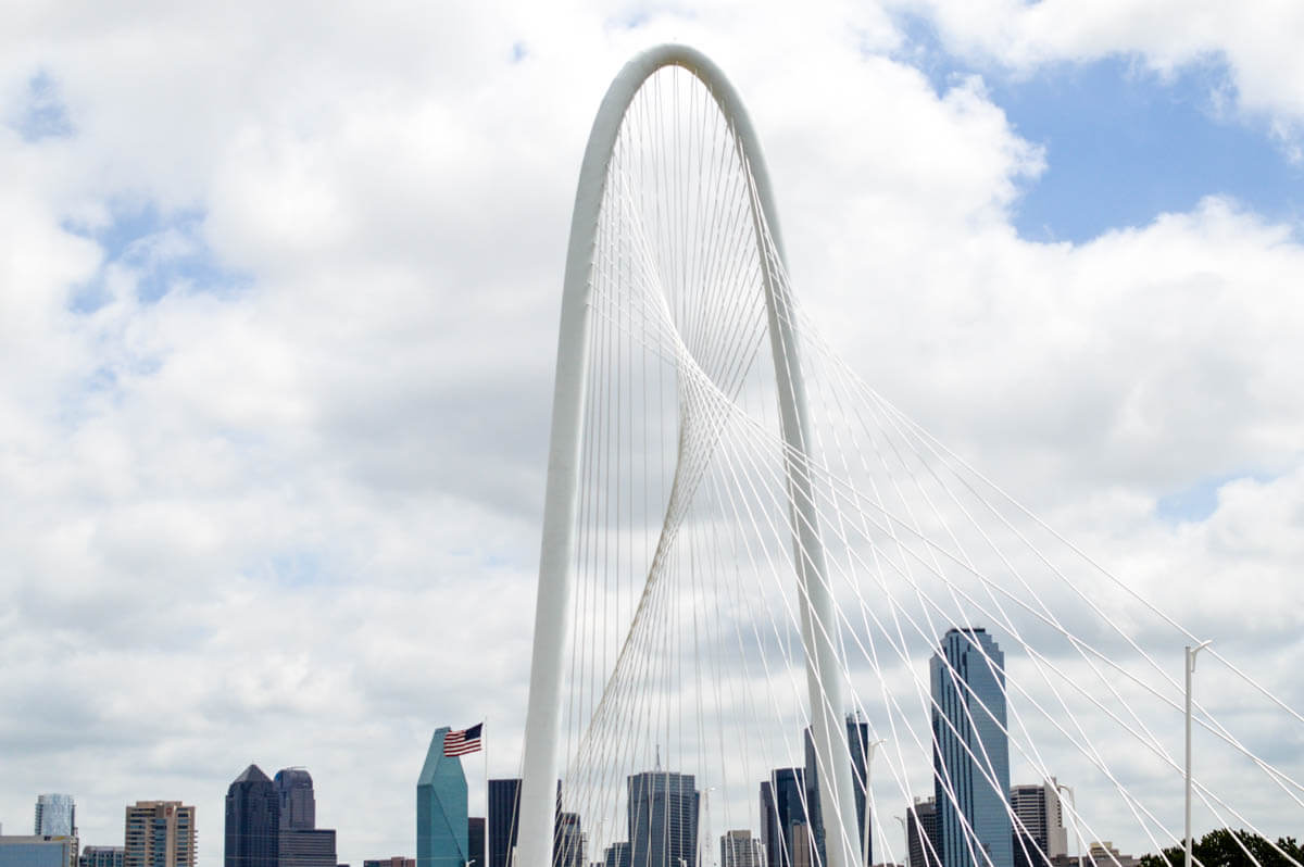 Dallas Texas Miniguide Sightseeing Margaret Hunt Hill Bridge