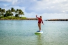 Hawaii Inselhopping Oahu: Surfen ohne Wellen auf dem Stand Up Paddleboard SUP