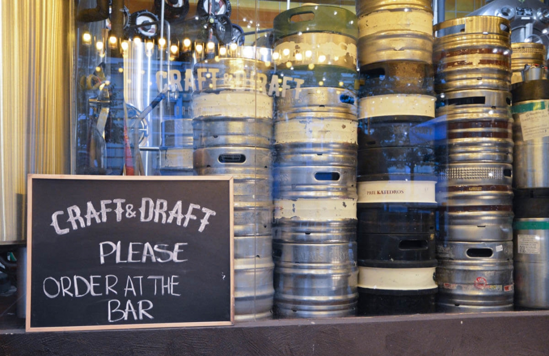 Vilnius-Tipps: Brauerei und Kneipe Craft and Draft