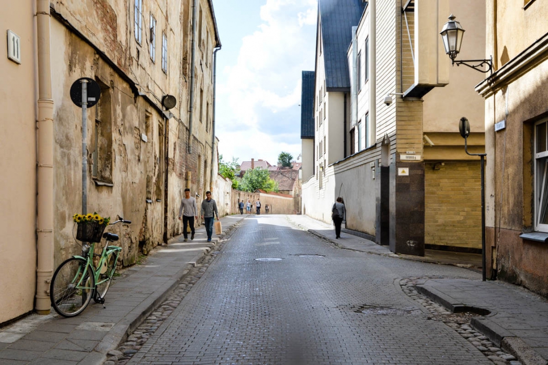 Vilnius-Tipps: Straße in der Altstadt