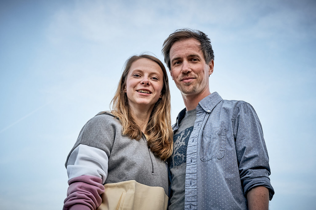 Larissa Peters und Bastian Gembler sind die Gründer des Campervanverleihs Vantopia aus Hamburg